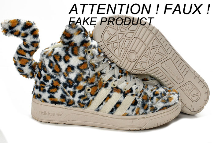 bad fake Adidas JS Leopard